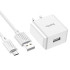 Hoco C106A Leisure Single Port Charger (With Type Micro Cable) (Micro-EW) (10.5W)